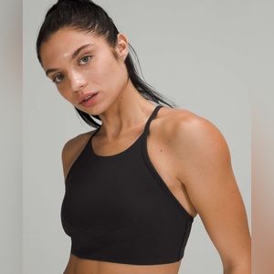 NWT Lululemon Flow Y Wrap Front High Neck Bra